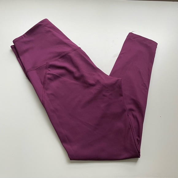 Girlfriend collective plum leggings - Picture 2 of 4
